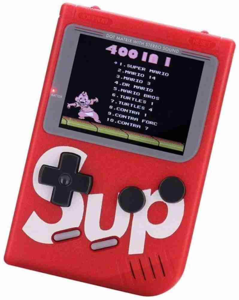 pelogo SUP GAME 400 in 1 Retro Game Box Console Handheld Video Game box  with TV output Mario 1 GB with Yes Price in India - Buy pelogo SUP GAME 400  in