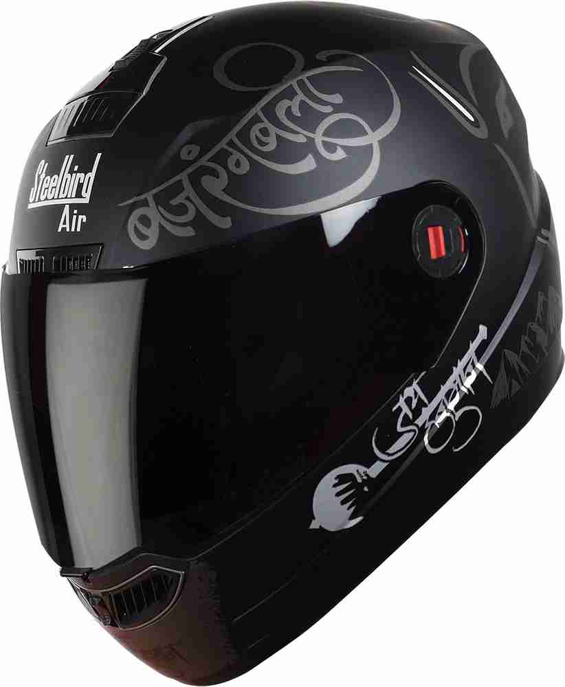 Steelbird SBA 1 mahavir Painted with Smoke visor Motorbike Helmet