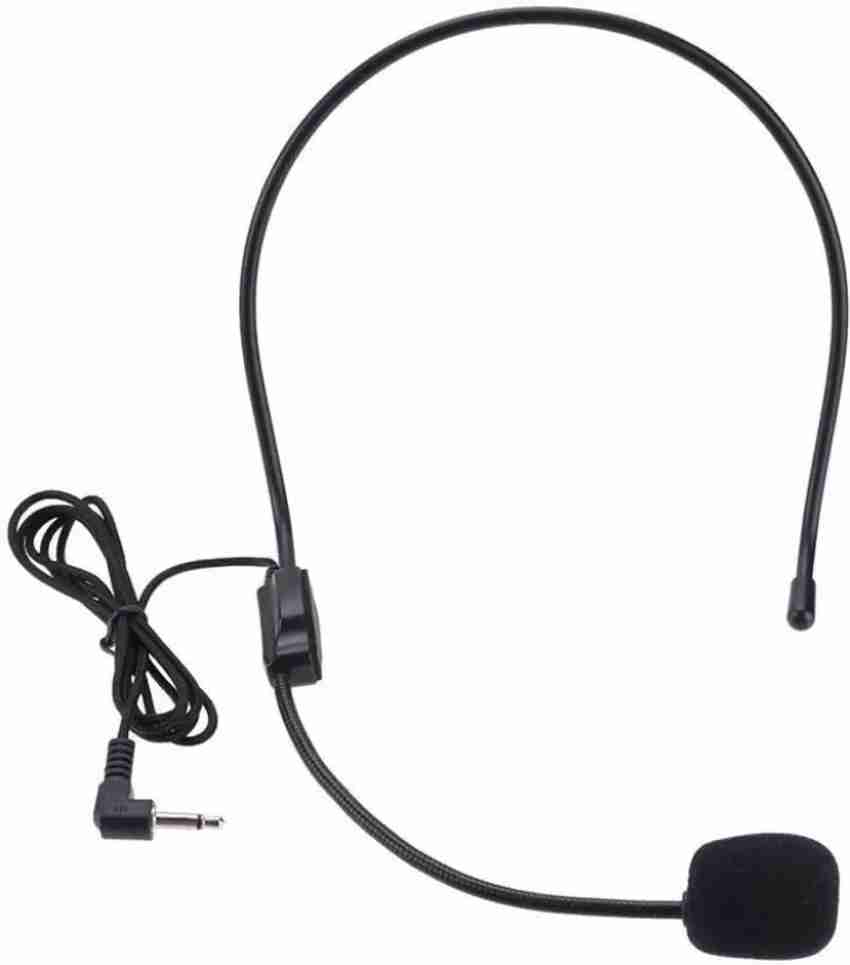 Headset with sales mic with wire