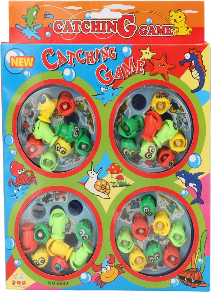 GAM COLLECTION Fishing Catching Game With Music FOR KIDS (Multicolor) Party  & Fun Games Board Game - Fishing Catching Game With Music FOR KIDS  (Multicolor) . Buy Fishing Catching toys in India.