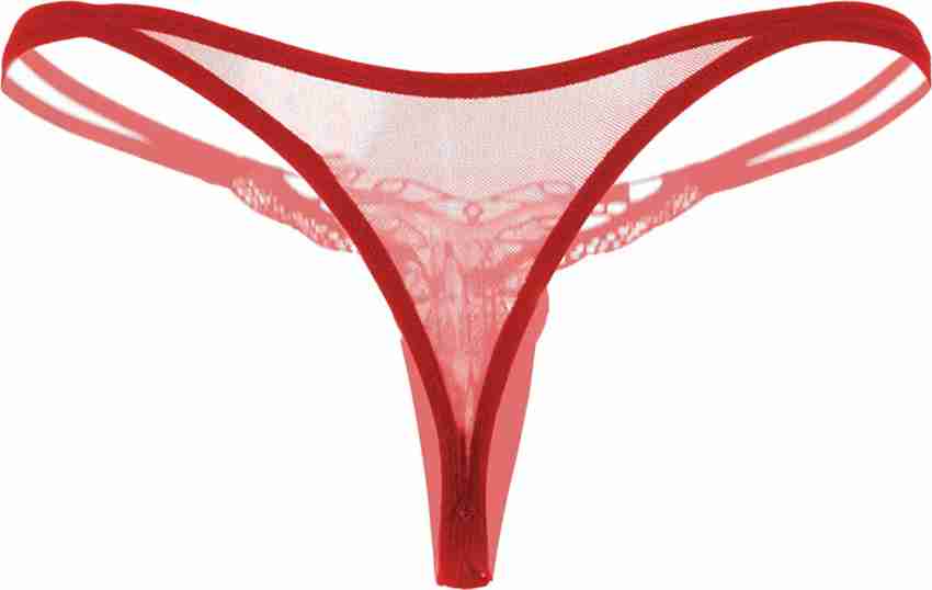 Xs and Os Women Thong Red Panty - Buy Xs and Os Women Thong Red