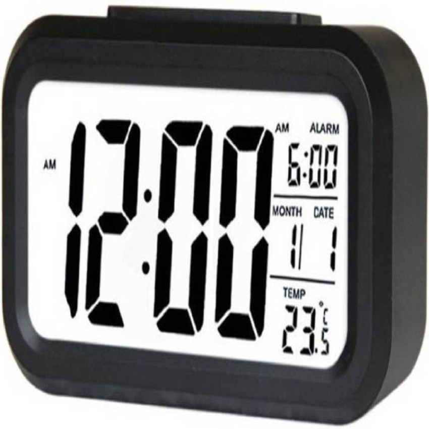 Electronic Digital Timer Clock With Certification (Black)