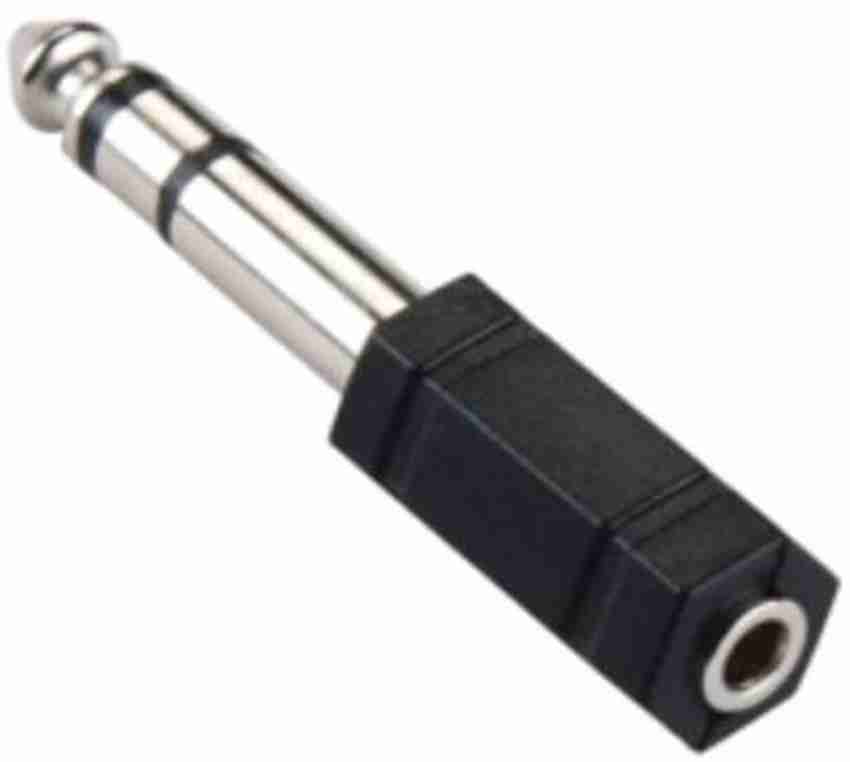 GADGETSMORE TV out Cable 6.35mm 1 4 inch Male Mono Plug to 3.5mm