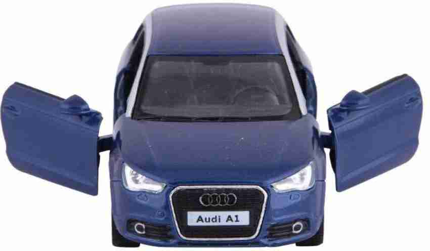 Blue audi store toy car