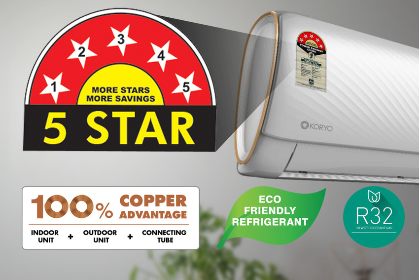 Koryo 1 ton ac cheap price in big bazaar