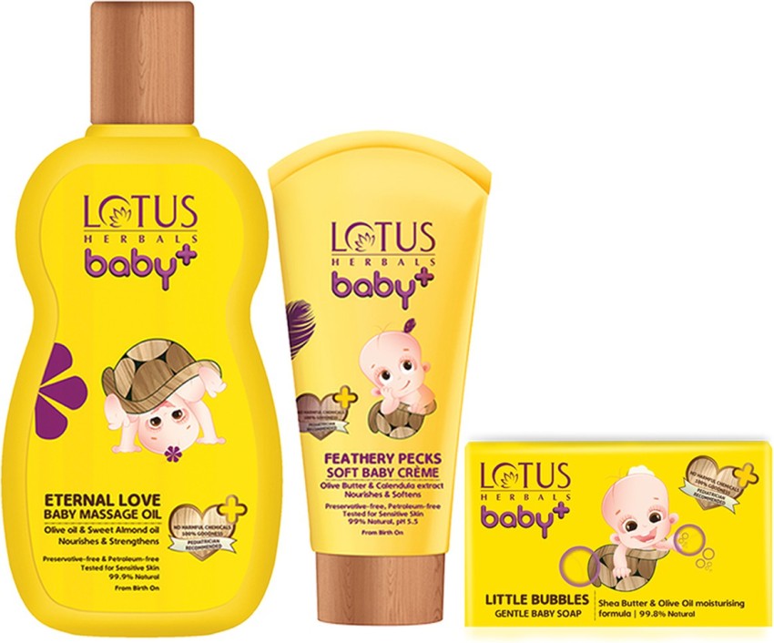 Lotus baby hot sale massage oil