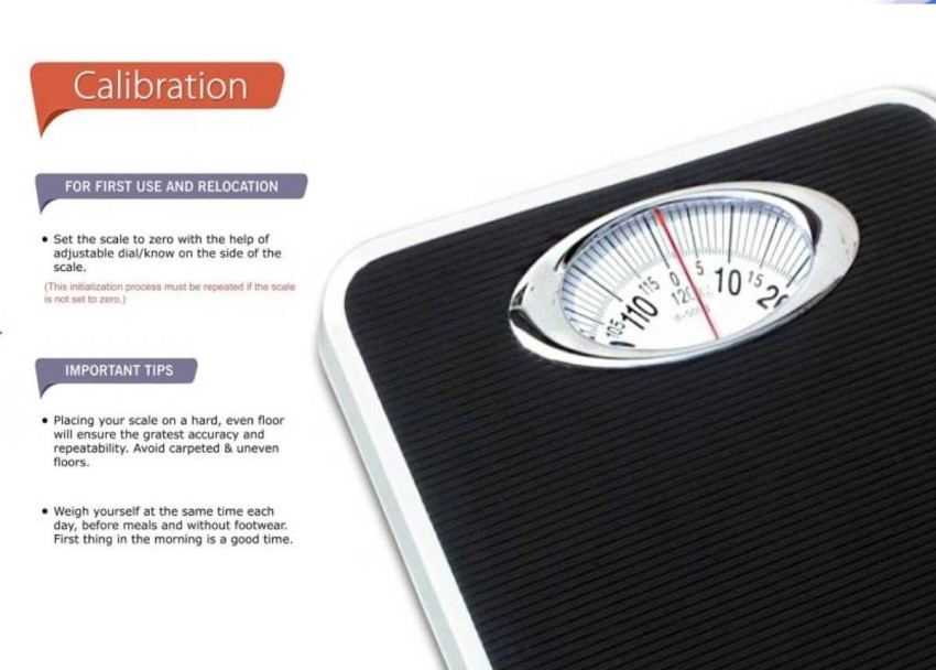 Mechanical Bathroom Scale analog measuring personal body weighing