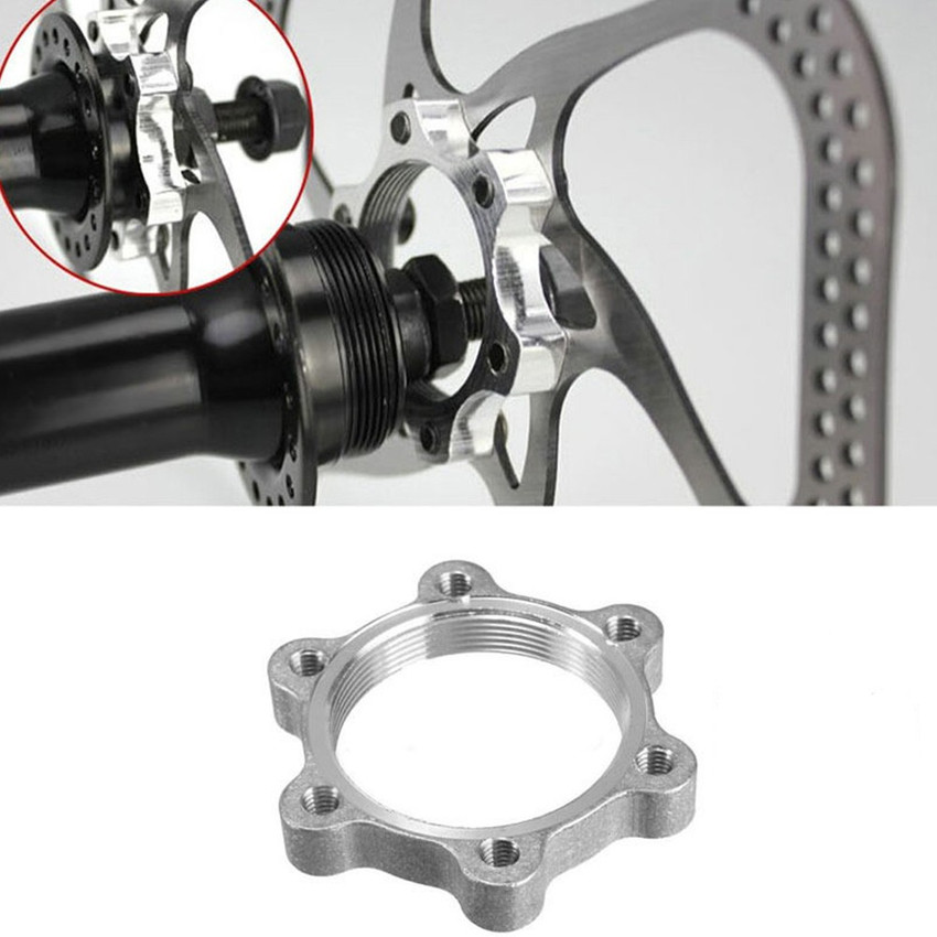 Futurekart Bike Hub Lock Flange Thread Disc Brake Adaptor 6 Bolt Tray 48mm Bicycle Brake Disk Price in India Buy Futurekart Bike Hub Lock Flange Thread Disc Brake Adaptor 6 Bolt