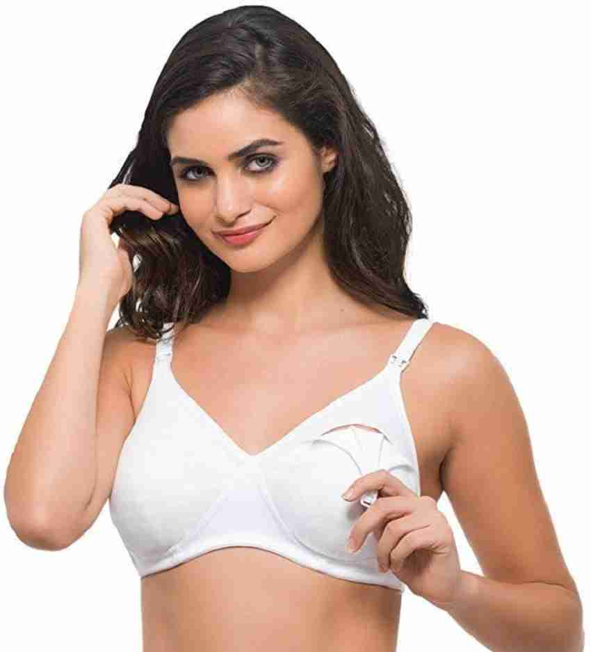 Newmom Seamless Nursing bra XL White: Buy box of 1.0 Nursing bra at best  price in India