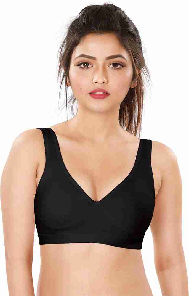 dermawear Women Sports Non Padded Bra - Buy dermawear Women Sports Non  Padded Bra Online at Best Prices in India