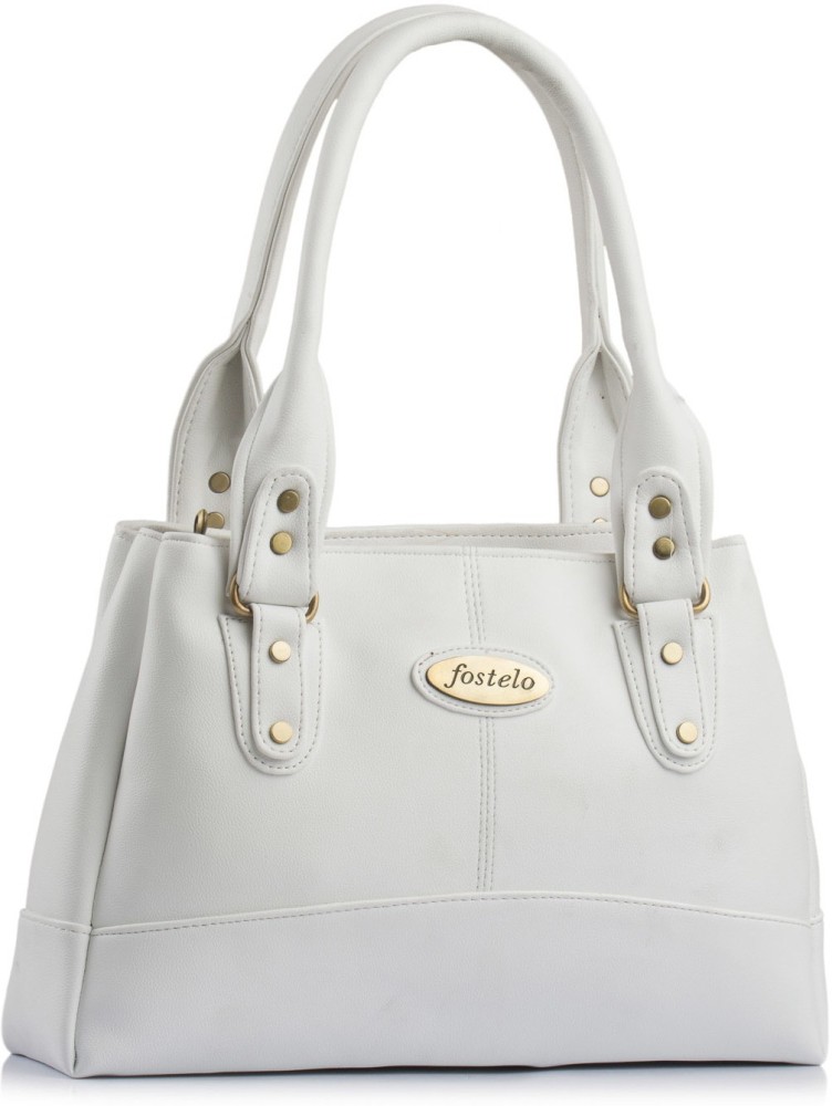 Buy FOSTELO Women White Shoulder Bag White Online Best Price in