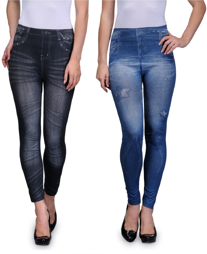 Flipkart best sale denim jeggings