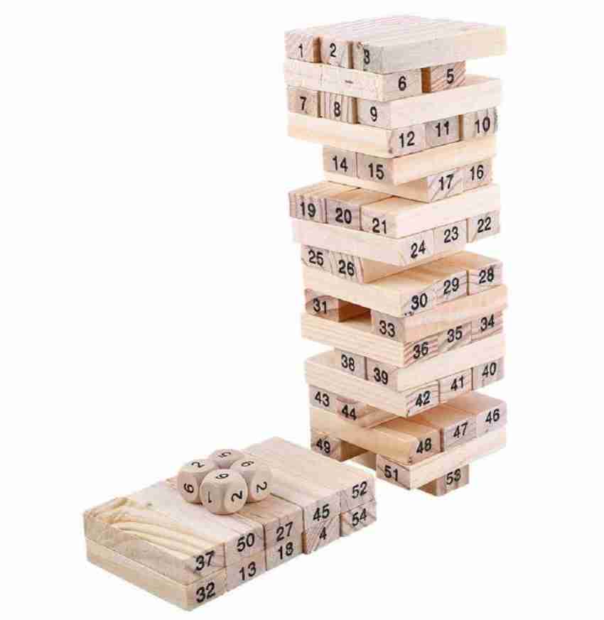 How To Play Jenga in Hindi, Wooden blocks game, Tumbling Tower