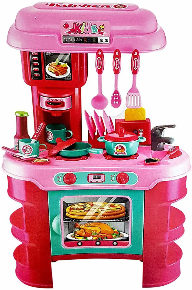 Pink sale kitchen playset