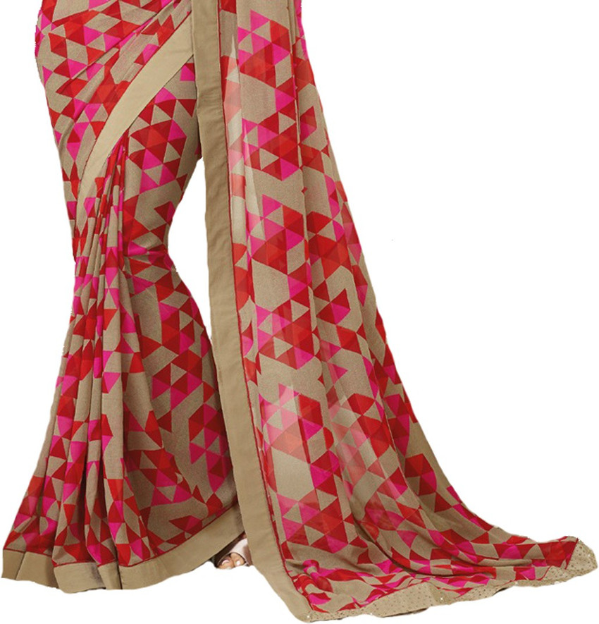 Flipkart chiffon sarees below 400 cheap