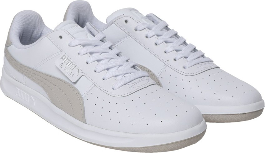 puma g vilas women silver