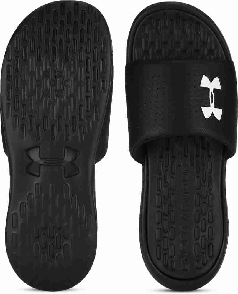 Under armour playmaker slides hot sale youth