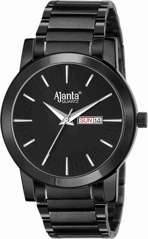 AJANTA QUARTZ AWC502ISG BLS B BL Black Analog Watch For Men Buy AJANTA QUARTZ AWC502ISG BLS B BL Black Analog Watch For Men 502 SLS B BL Online at Best Prices in India Flipkart