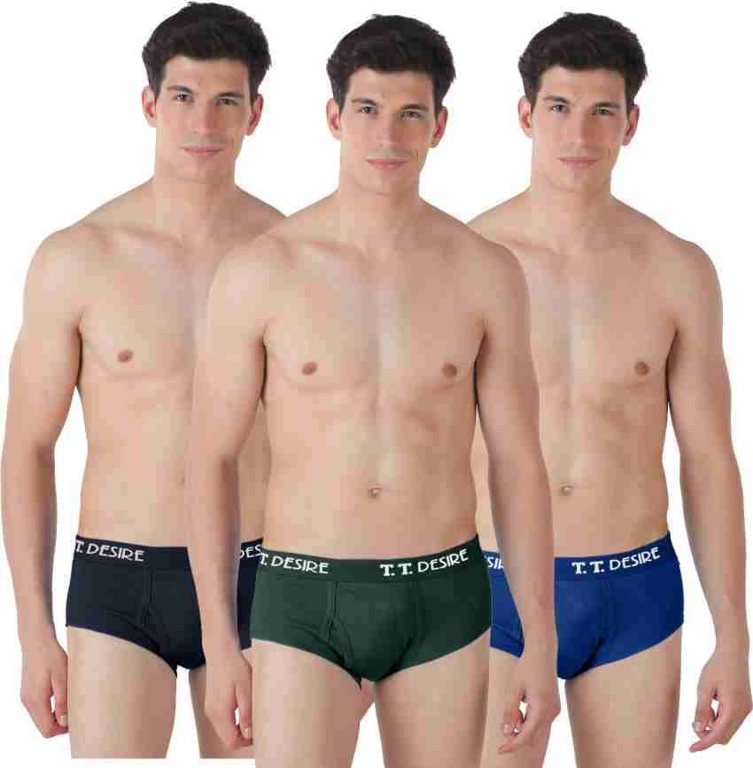 Buy Men Long Printed Trunk Underwear (Pack Of 10) 25% Off: TT Bazaar