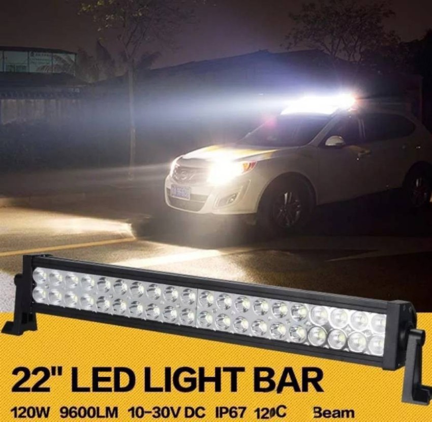 LED Lightbar 7 (16,5 cm) 120 Watts for 12 or 24 Volt Jeep