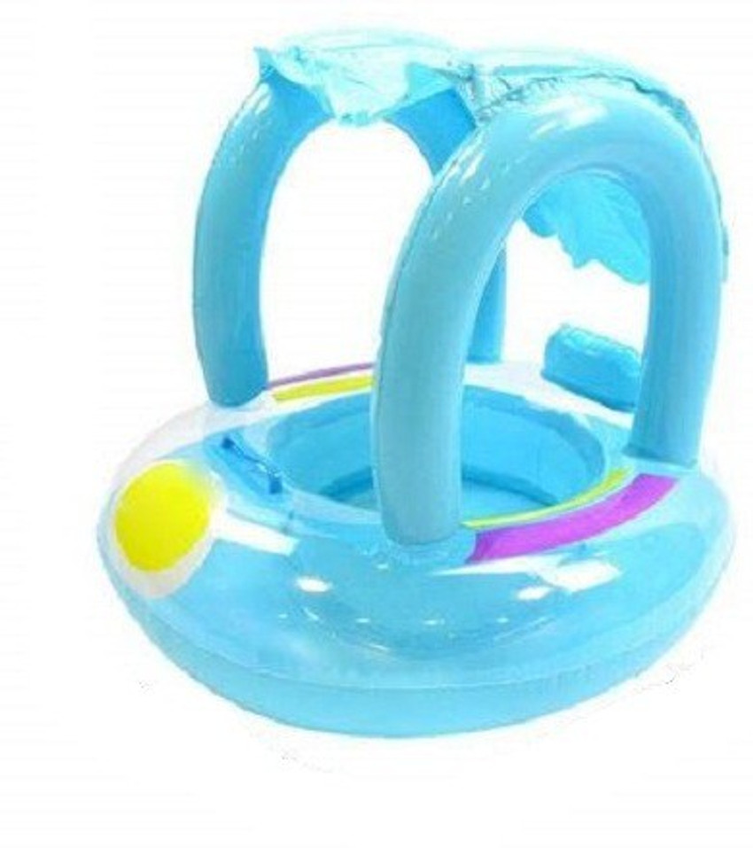 Swamey Plastic Baby Swimming Seat Ring with Sunshade Pool Float