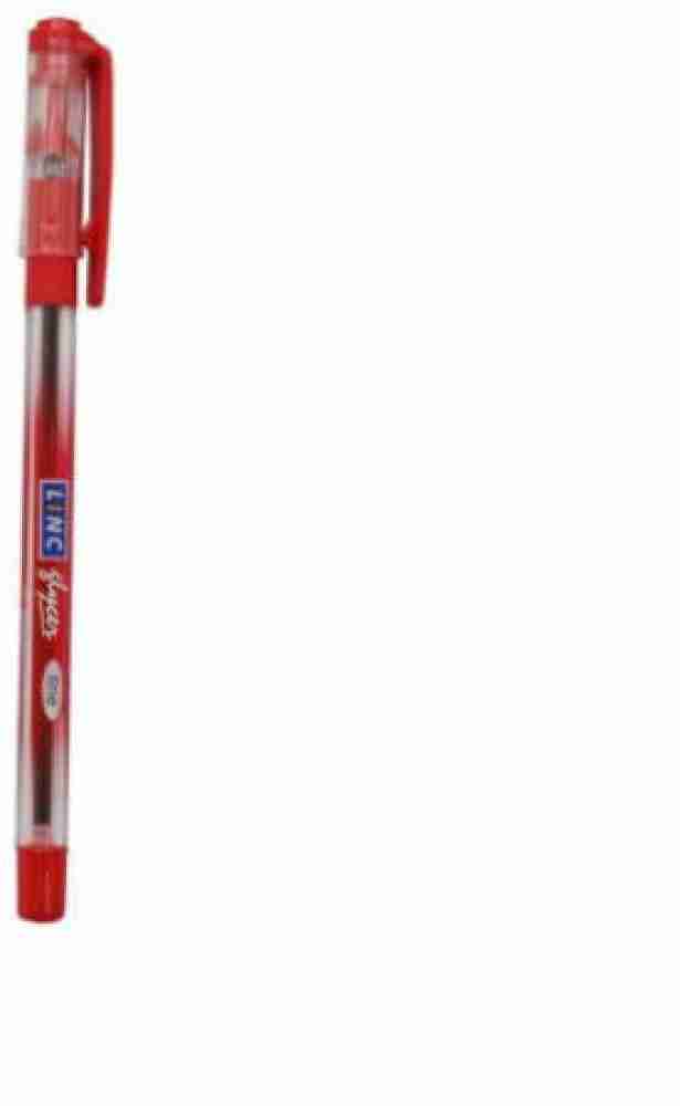Buy LINC GLYCER BALL PEN RED 5 CT PACK OF 12 Online at Best Prices in India  - JioMart.