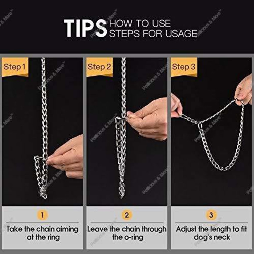 How to use chain collar shop