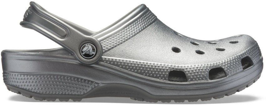 CROCS Classic Women Silver Sandals Buy CROCS Classic Women