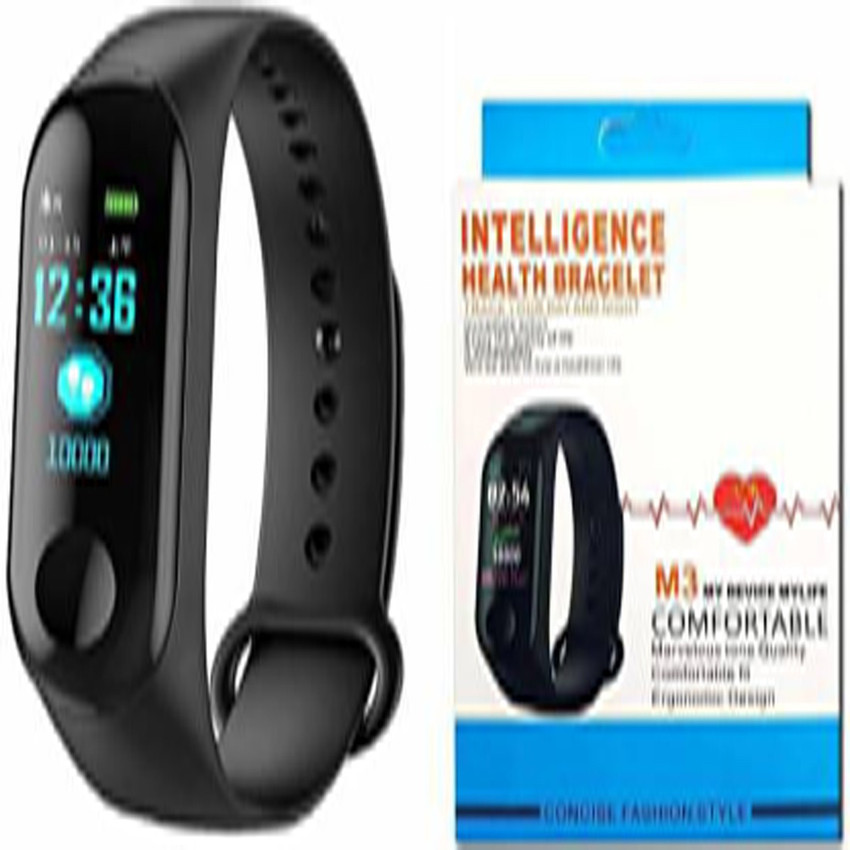 i BEL M3 Smart Band With Heart Rate Sensor Features Fitness Band