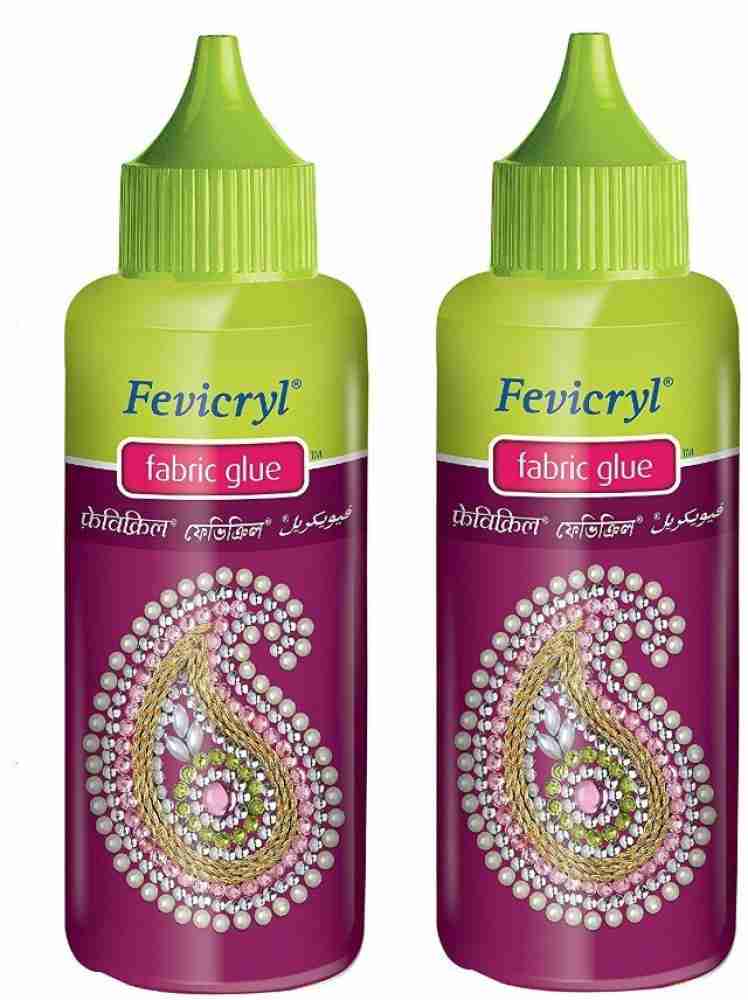 Fevicryl Fabric Glue 80 ml each pack pidilite glue for clothes Free  Shipping