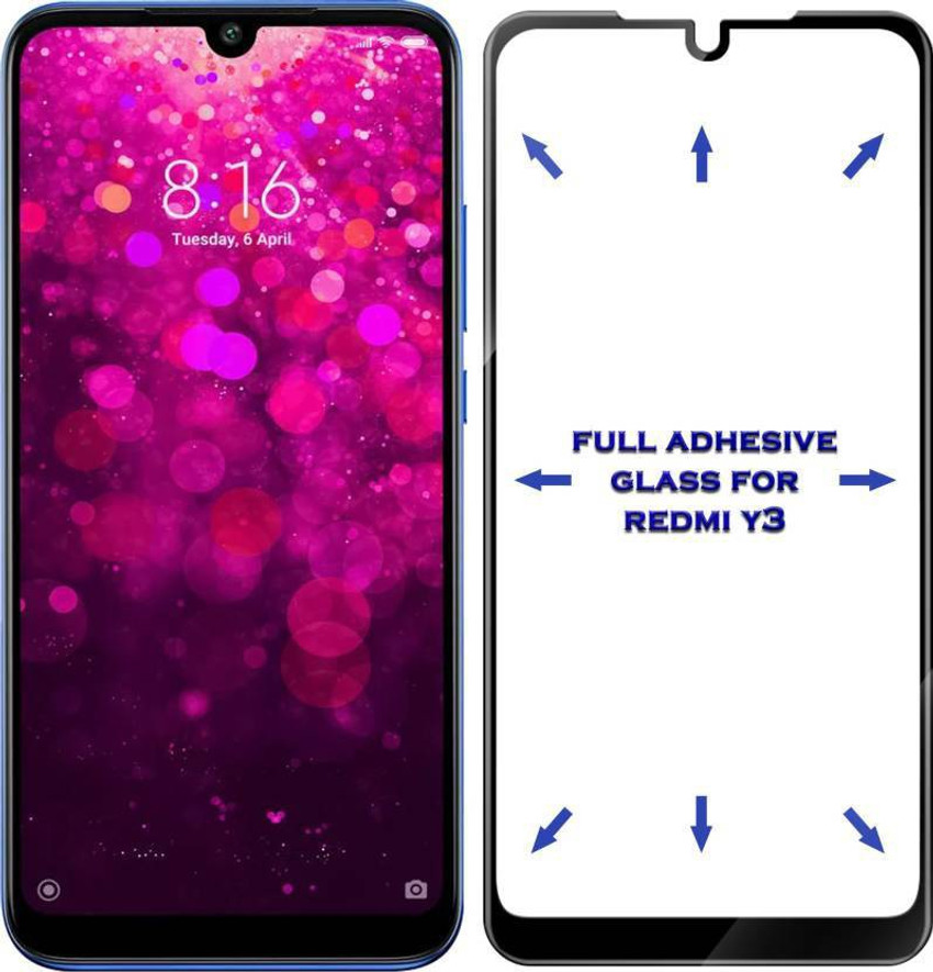 Hyper Edge To Edge Tempered Glass for Mi Redmi Y7 Hyper Flipkart