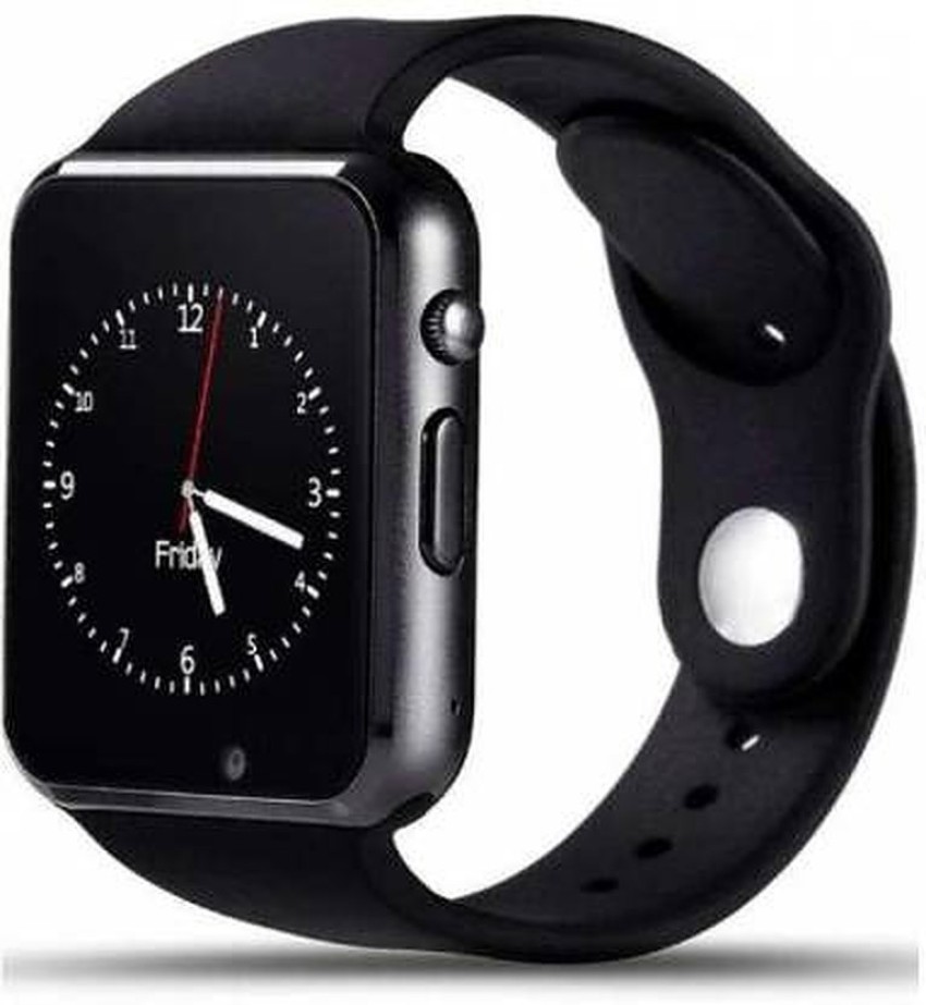 Smart watch hot sale a1 black