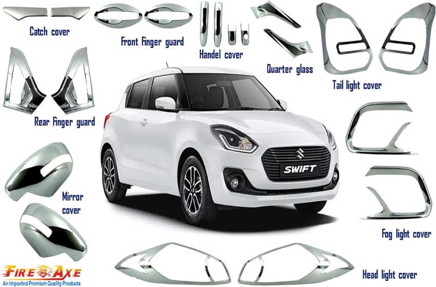 Maruti swift zxi accessories store price list