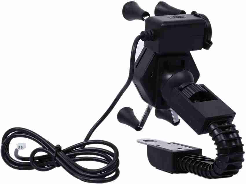 Bike mobile holder with charger flipkart sales