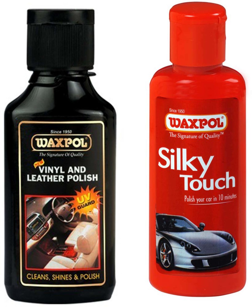 waxpol Liquid Car Polish for Exterior Dashboard Leather Price in