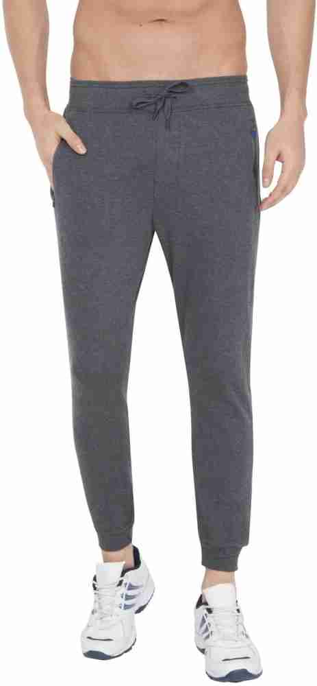 JOCKEY Solid Men Grey Track Pants - Buy JOCKEY Solid Men Grey Track Pants  Online at Best Prices in India