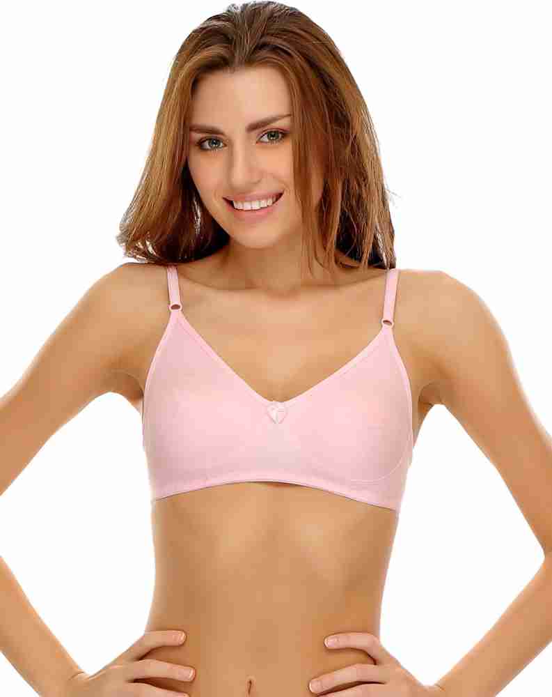 Clovia Clovia Pack Of 2 Non Padded Wirefree Bra In Cotton Blend Women Full  Coverage Non Padded Bra - Buy Multicolor Clovia Clovia Pack Of 2 Non Padded  Wirefree Bra In Cotton