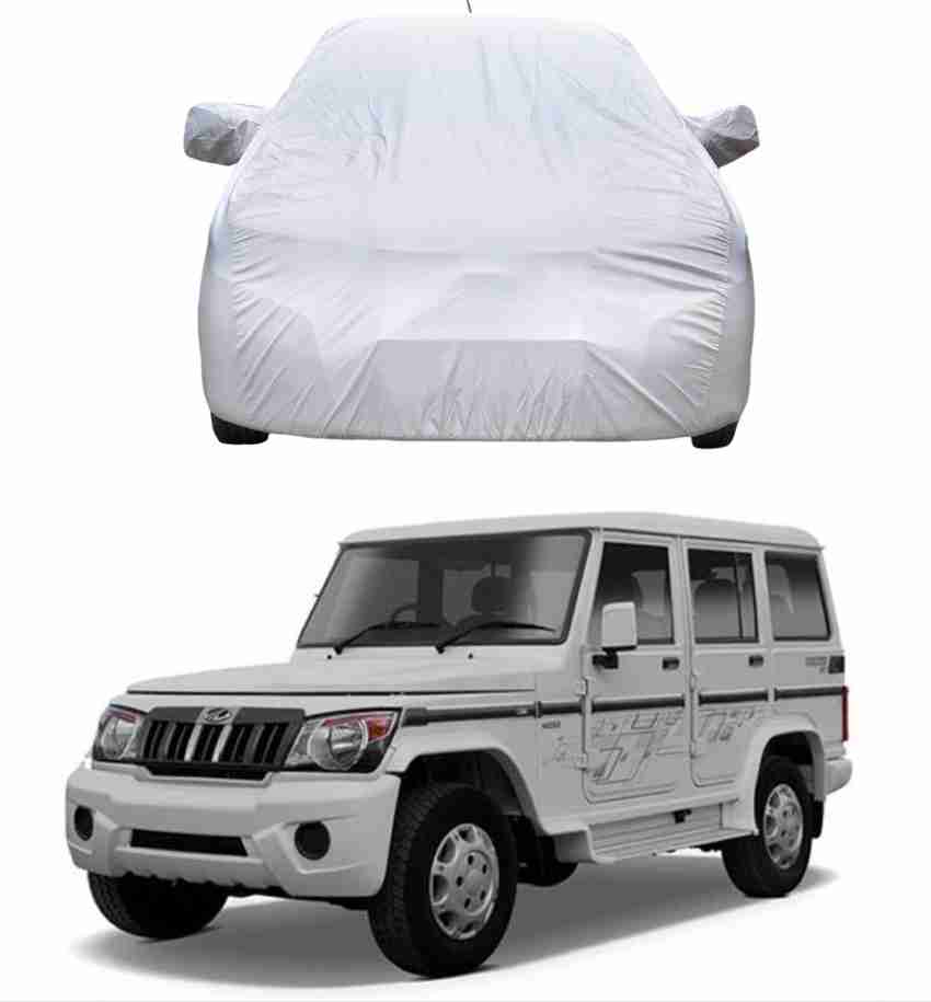 AutoRetail Car Cover For Mahindra Bolero With Mirror Pockets