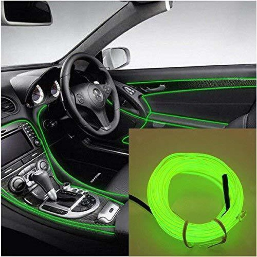 Roy Imaging Dashboard Interior LED light Glow Strip Neon Strip Light 5  Meters for Car Fancy Lights (Green) Car Fancy Lights Price in India - Buy  Roy Imaging Dashboard Interior LED light