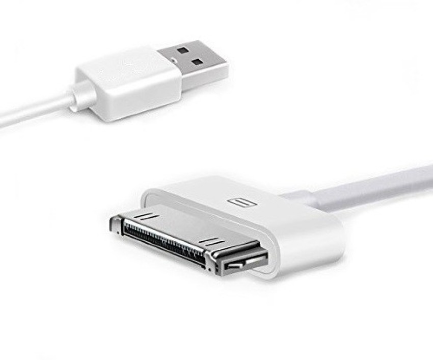 Mængde penge Desværre ben TECHGEAR Micro USB Cable 1 m iPhone 4s Cable, 30-Pin USB Sync and Charging Micro  Usb Data Cable Connector for iPhone 4/4S/3G/3GS, iPad 1/2/3, and iPod -  TECHGEAR : Flipkart.com