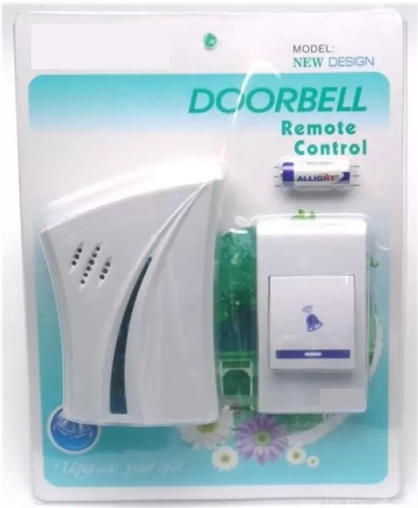 Funkydeal Plastic Remote Control Doorbell with 32 Music Wireless