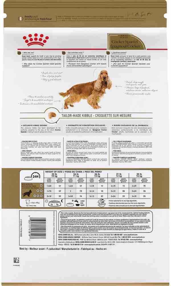Royal canin cocker spaniel 3kg clearance