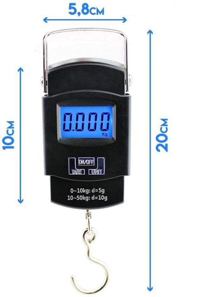 utkrist 10g-50Kg Digital Hanging Luggage Fishing Weight Scale Weighing  Scale Price in India - Buy utkrist 10g-50Kg Digital Hanging Luggage Fishing  Weight Scale Weighing Scale online at
