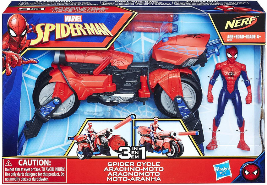 MARVEL Spider Man 3 in 1 Spider Cycle with Spider Man Figure Spider Man 3 in 1 Spider Cycle with Spider Man Figure Buy Si fi toys in India. shop for MARVEL products in India. Flipkart