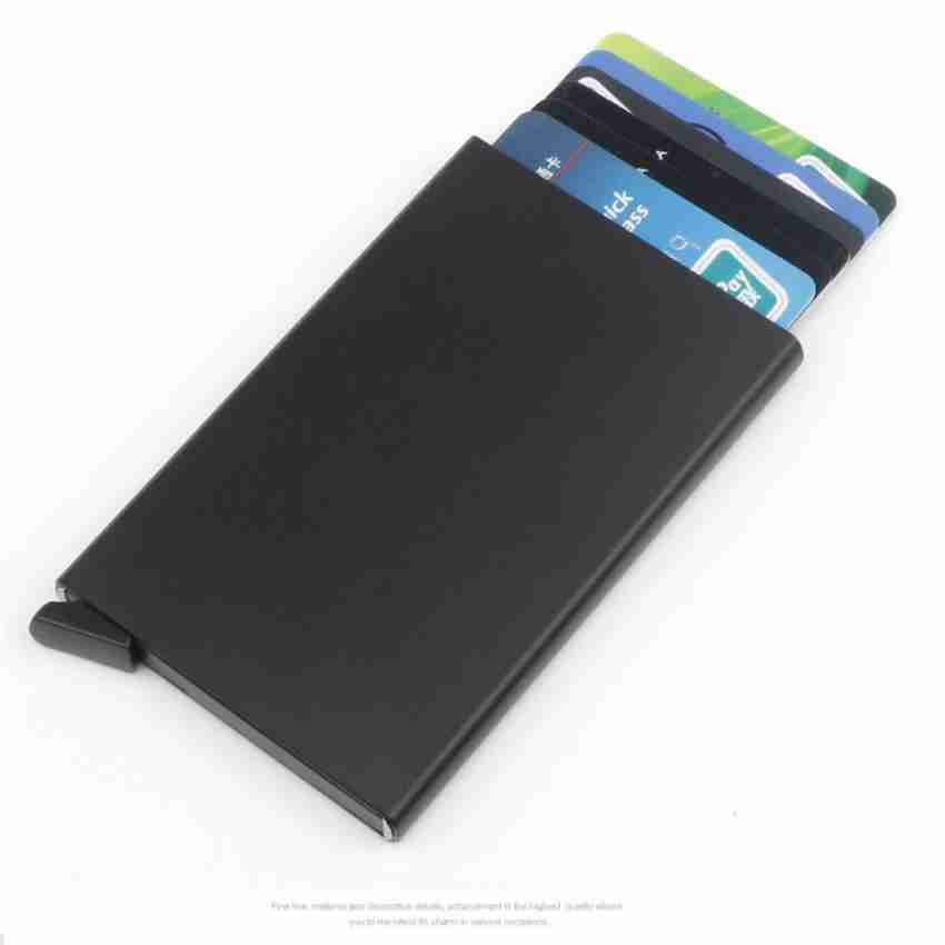 TEMPO DI SALDI Shockproof Aluminum Pocket Hard Credit Card Holder