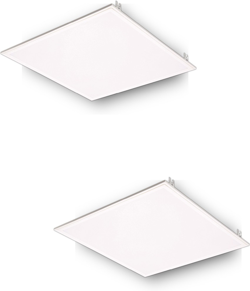 D Mak 24 Watt LED Square False Ceiling Panel Light for POP White