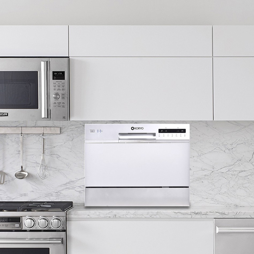 Koryo KDW636DS Free Standing 6 Place Settings Dishwasher Price in