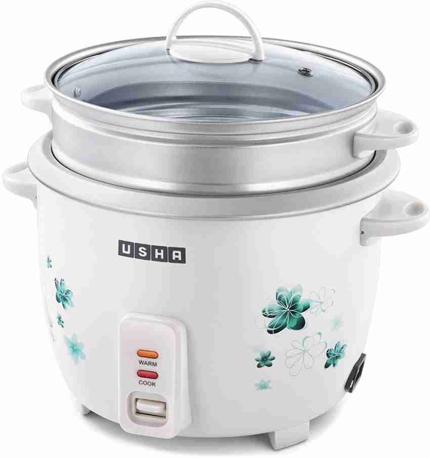 USHA MC 3718S Electric Rice Cooker with Steaming Feature Price in