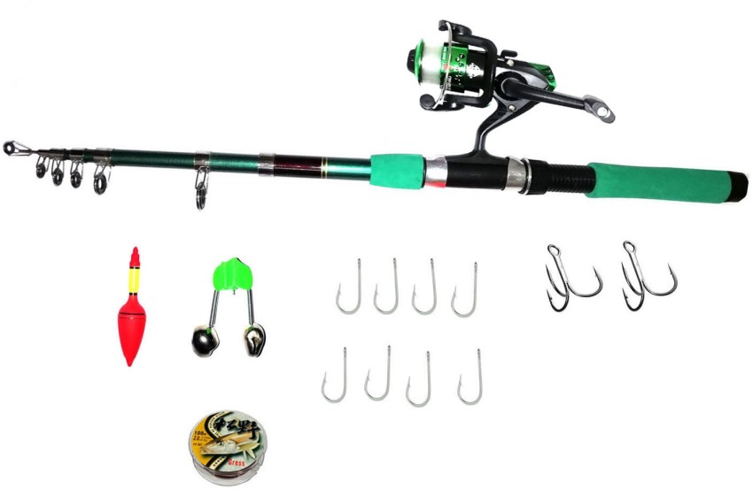 SPRED Fishing rod and reel Complete fishing set combo R-210 Red