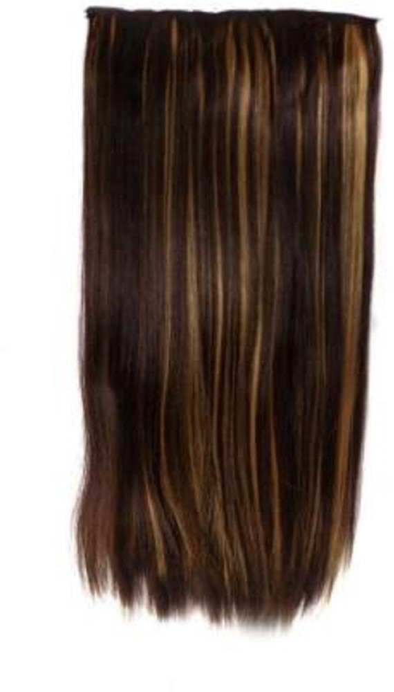Blushia 2 minute Golden highlight Straight Hair Extension Price in India   Buy Blushia 2 minute Golden highlight Straight Hair Extension online at  Flipkartcom
